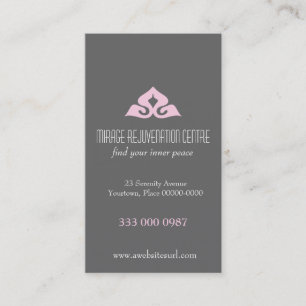 Ruhige Salon-Verabredungs-Visitenkarte Terminkarte