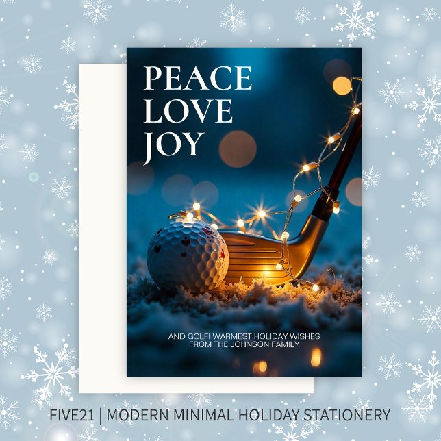 Ruhige Snowy Night Golf Weihnachten (Von Creator hochgeladen)