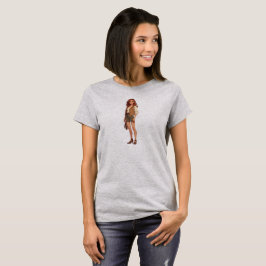 Ruhige Stärkefrau Ultra Süße Abenteurerin T-Shirt