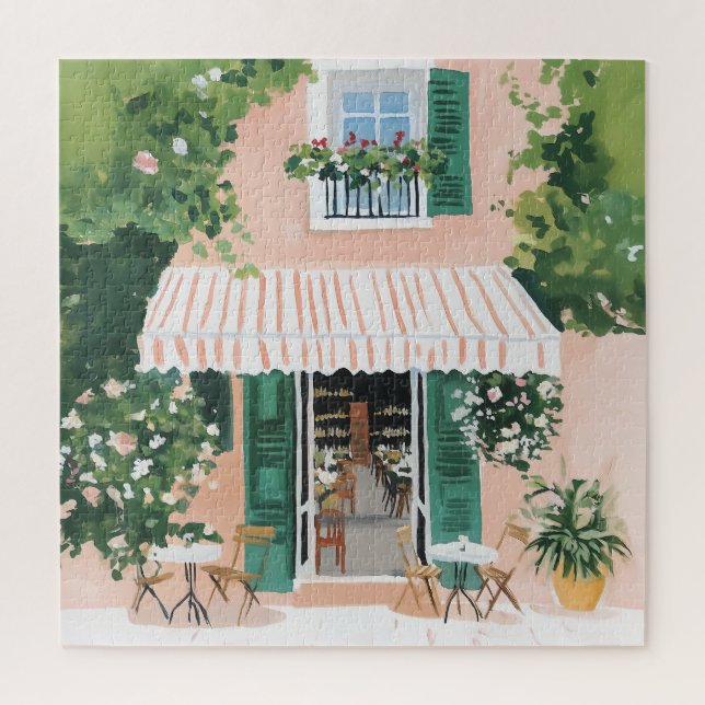 Ruhige Terrasse in Rom (Vertikal)