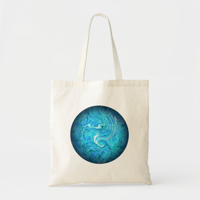 Ruhige Tide Ästhetik-Tasche Tragetasche (Vorne)