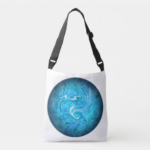 Ruhige Tide Ästhetik-Tasche Tragetaschen Mit Langen Trägern