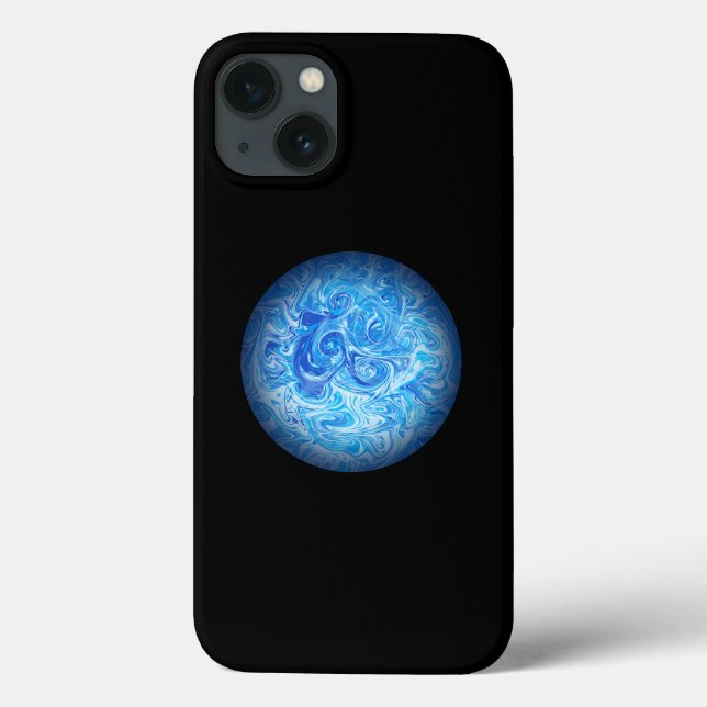 Ruhige Tide Fluid Art Handyhülle Case-Mate iPhone Hülle (Rückseite)