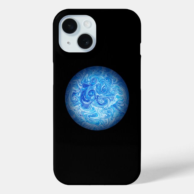Ruhige Tide Fluid Art Handyhülle Case-Mate iPhone Hülle (Rückseite)