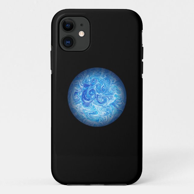 Ruhige Tide Fluid Art Phonehülle Case-Mate iPhone Hülle (Rückseite)