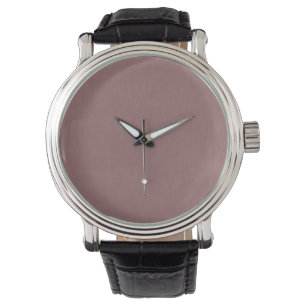 Ruhige und einfache rosa texturierte Hintergrund  Armbanduhr