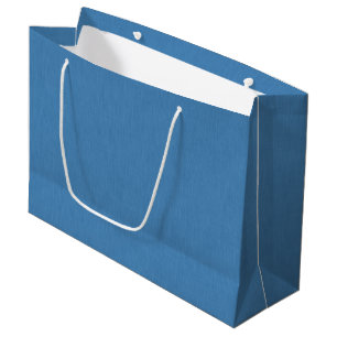 Ruhige und einfache, texturierte blaue Hintergrund Große Geschenktüte