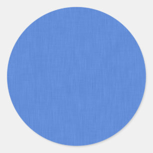 Ruhige und einfache visuelle blaue texturierte Hin Runder Aufkleber