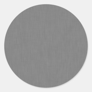 Ruhige und einfache visuelle graue texturierte Hin Runder Aufkleber