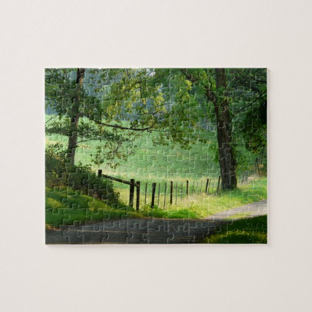 Ruhige Weg-Sommer Landschaft (Horizontal)