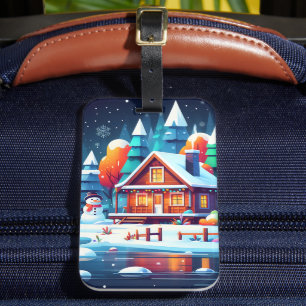 Ruhige Weihnachten Gepäckanhänger