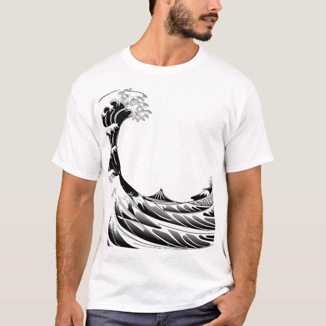 Ruhige Wellen des Vermächtnisses T-Shirt (Vorderseite)