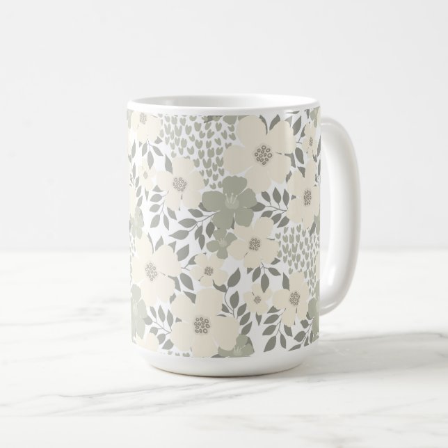 Ruhige Wiese Kaffeetasse (VorderseiteRechts)