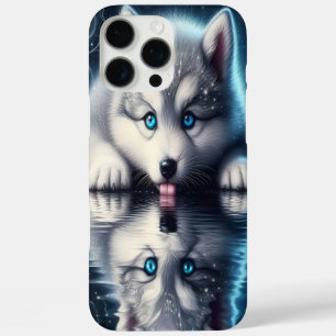 Ruhige Wolf-Naturszene iPhone 16 Pro Max Hülle