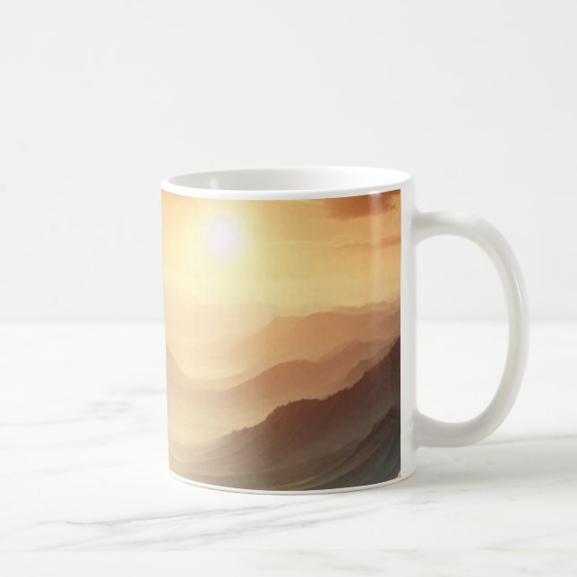 ruhige Wüste Kaffeetasse (Rechts)