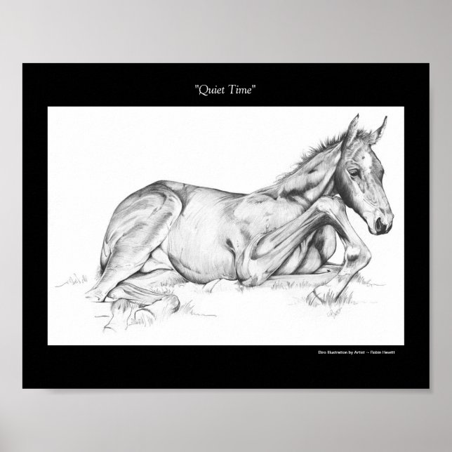Ruhige Zeit ~ 10 x 12 Poster (Vorne)