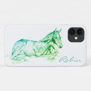 Ruhige Zeit (grün) Case-Mate iPhone Hülle