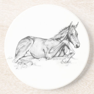 Ruhige Zeit Sandstein Untersetzer