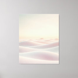Ruhiger, heller Hintergrund mit Sanddünen Leinwanddruck