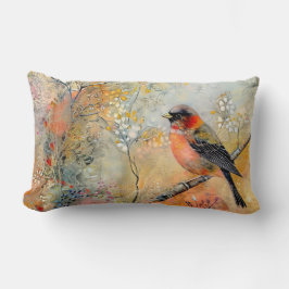 Ruhiger Herbst Robin Lumbar Throw Kissen