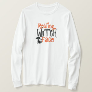 Ruhiger Hexenkopf Langschläfer T - Shirt