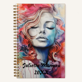 Ruhiger Individuelle Name Notizbuch