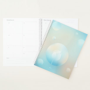 Ruhiger Lotus-Hardcover-Tagesplaner Planer