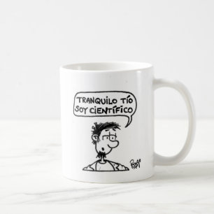 Ruhiger Onkel bin ich Científico. Kaffeetasse