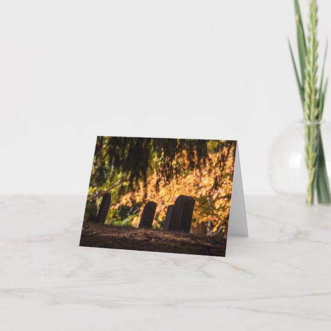 Ruhiger Sonnenuntergang Karte (Vorderseite)