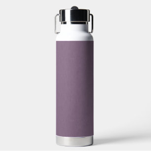Ruhiger und einfacher violetter texturierter Hinte Trinkflasche