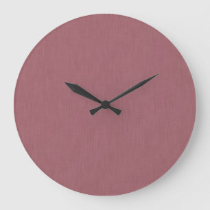 Ruhiger und einfacher visueller lila texturierter  große wanduhr
