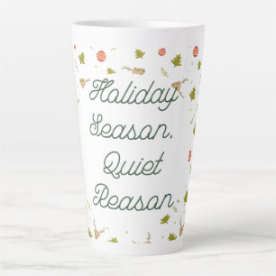 Ruhiger Winterbecher – Cozy Minimal Design Milchtasse