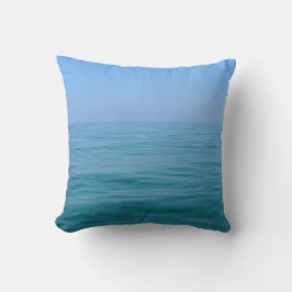 Ruhiges Blaues Meer und Himmelskissen / Kissen