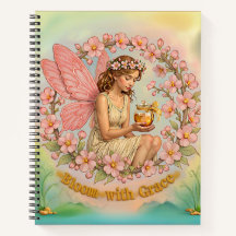 Ruhiges Bloom mit Grace-Notebook