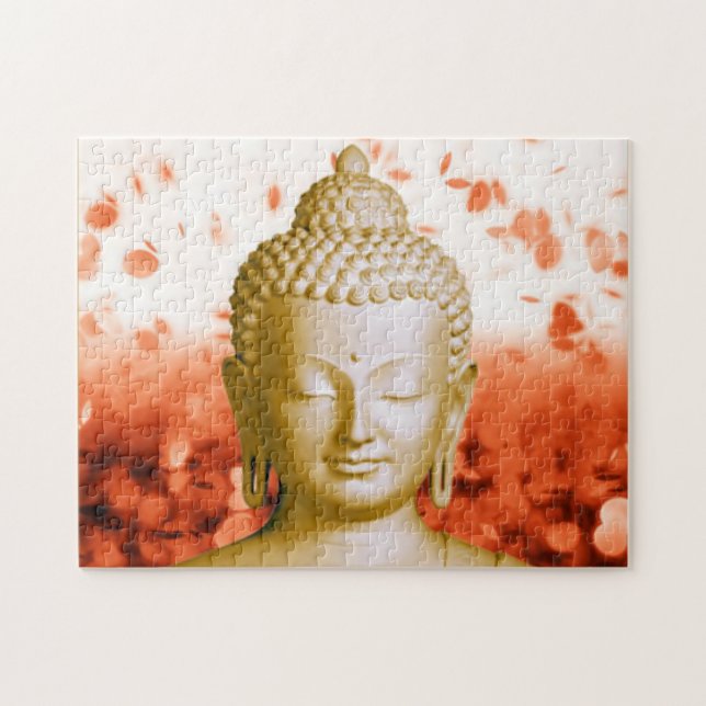 Ruhiges Buddha-Puzzlespiel (Horizontal)