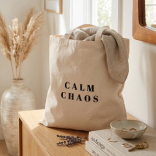 Ruhiges Chaos - Paradox Canvas-Tasche Tragetasche