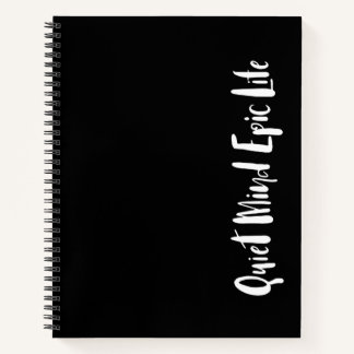 Ruhiges Epic Life Journal-Notebook Notizbuch