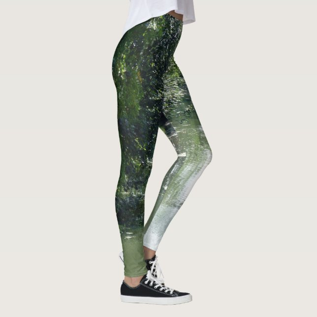 Ruhiges Fluss-Fließen Leggings (Rechts)
