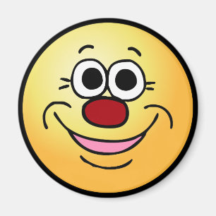 Ruhiges Gesicht Grumpey Magnet