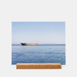 Ruhiges Meer Boot Acrylschild