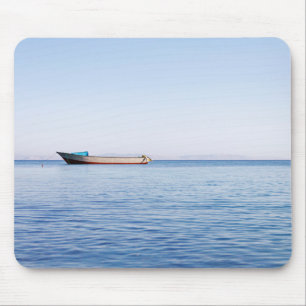 ruhiges Meer Boot Mousepad