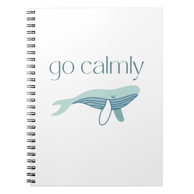 Ruhiges Notebook Notizblock (Vorderseite)