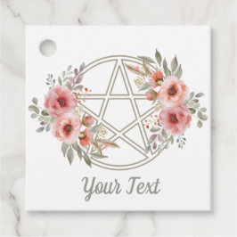 Ruhiges Pentagramm Geschenkanhänger