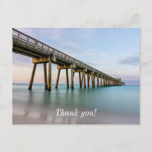 Ruhiges Smaragd Wasser Panama City Beach Danke Postkarte