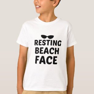 RUHIGES STRANDGESICHT T-Shirt