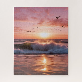 Ruhiges Sunset Ocean Puzzle (520 Stück)