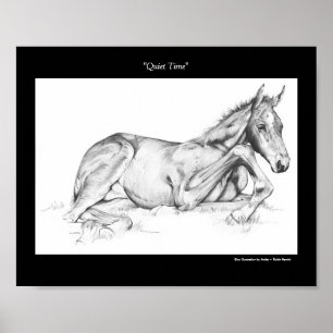 Ruhiges Zeit ~ 10x 12 Plakat