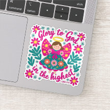 Ruhm an Gott Sticker