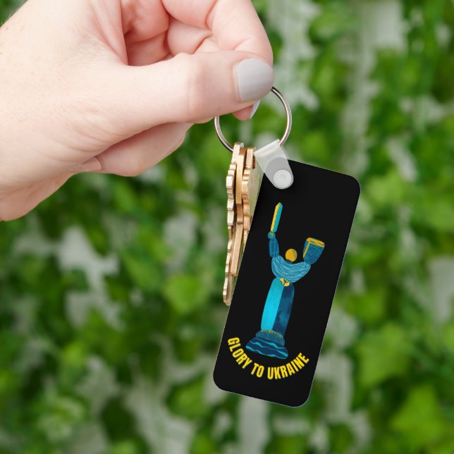 Ruhm für das Motherland der Ukraine Schlüsselanhänger (Hand)