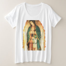 Ruhm für Guadalupe Große Größe T-Shirt